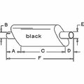 Aftermarket Muffler for Versatile Swather Windrower 4400 19" Long 2.5" O.D. 2.5" I.D. 65434